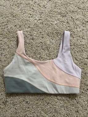 L*Space Colorblock Pastel Sports Bra